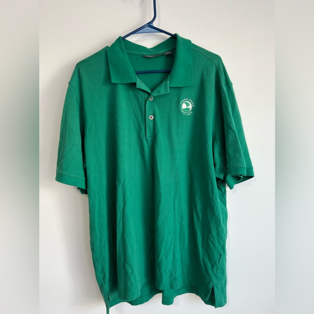 Vintage pebble beach golf links polo!